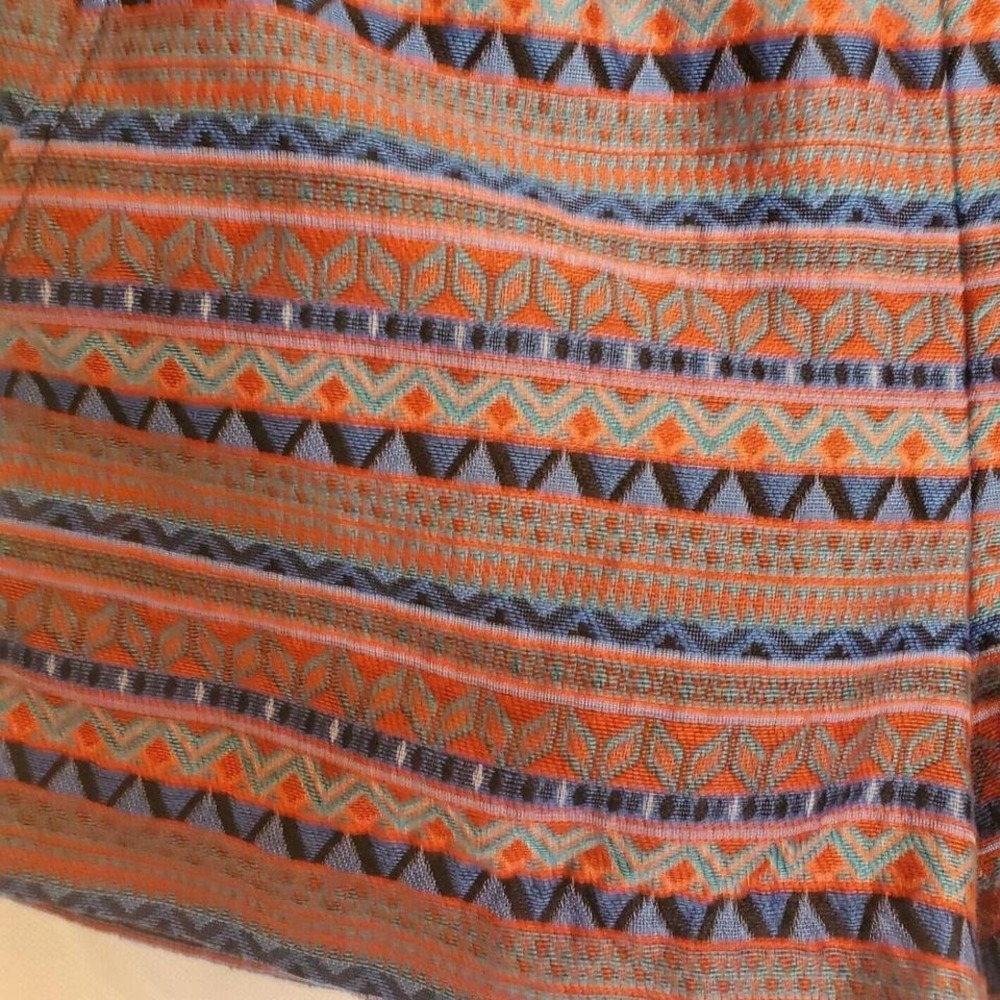J. Crew Womens Size 2 Bright Jaquard Boardwalk Pull On Elastic Waist Shorts Boho - Picture 2 of 4